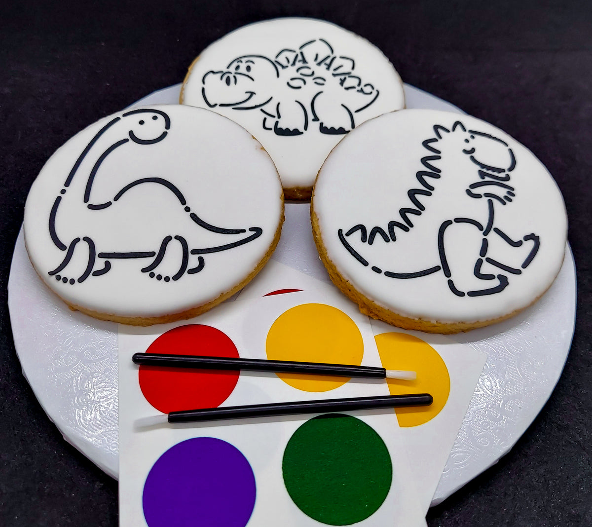 Unicorn Paint-Your-Own Cookies (1 Dz) – Storybook Bakery