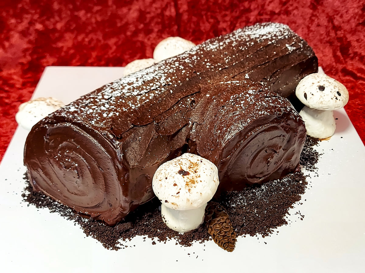 PreOrder Yule Log (Buche de Noel) Cake Storybook Bakery