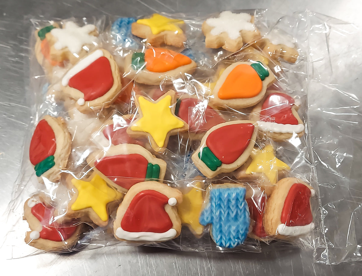 Mini Cookie Bags Christmas Mini Holiday Variety Cookies (3 Dz