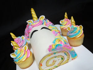 Unicorn Cake Rolls & Cupcakes are here!