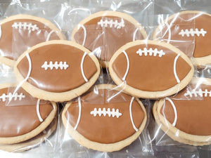 Football Cookies (1 Dozen)
