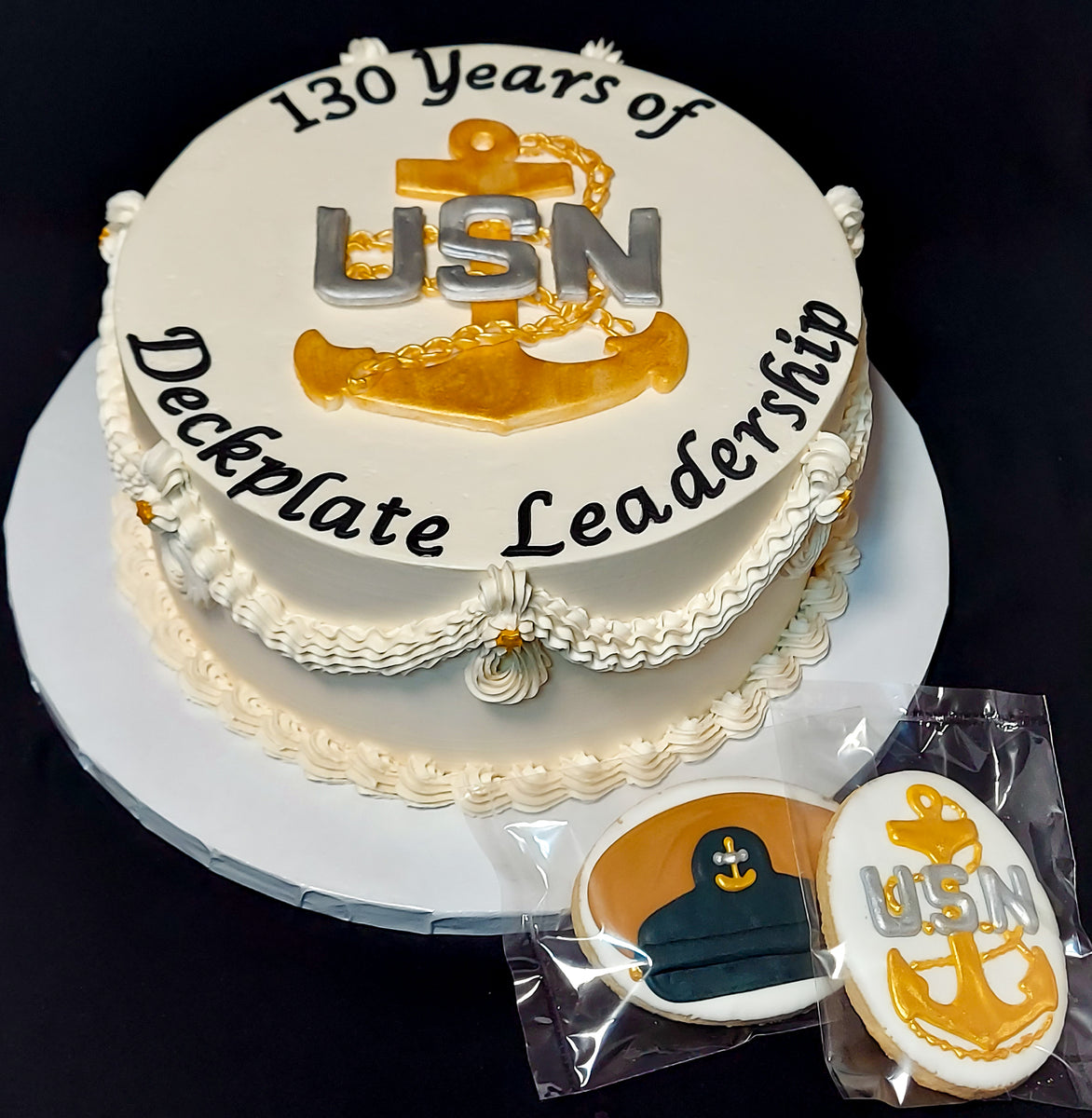 Navy Chief Cake – Storybook Bakery