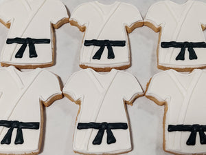 Taekwondo/Karate Cookies (1 Dozen)