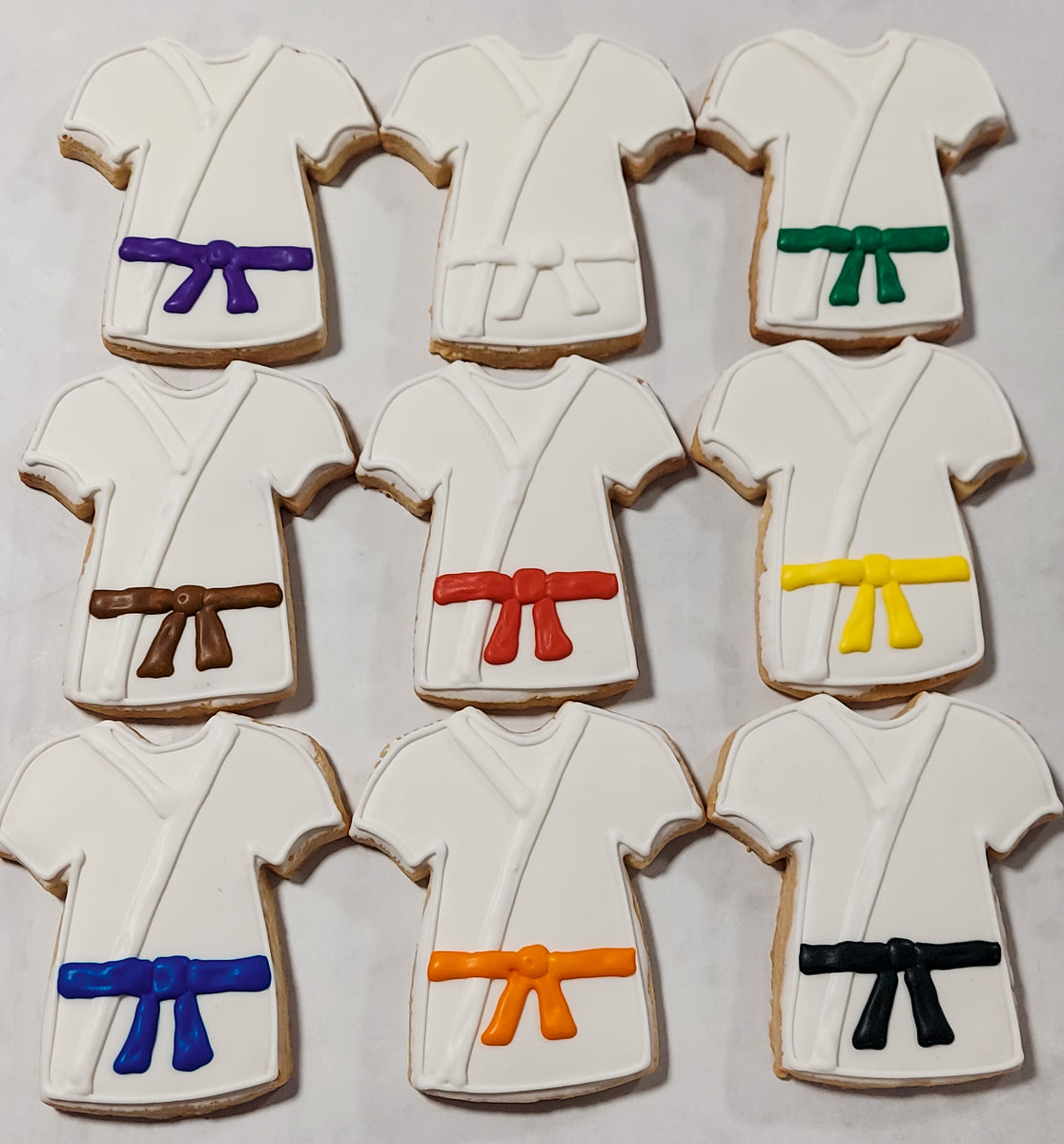 Taekwondo/Karate Cookies (1 Dozen) – Storybook Bakery