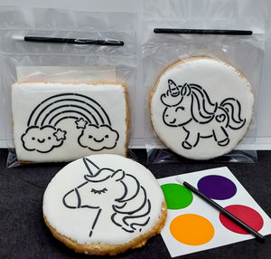 Unicorn Paint-Your-Own Cookies (1 Dz)