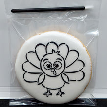 Fall Turkey Paint-Your-Own Cookies (1 Dz)