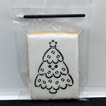 Christmas Tree Paint-Your-Own Cookies (1 Dz)