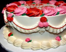 Vintage Ring Around the Roses Cake