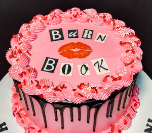 Burn Book Cake