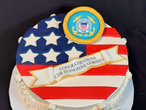 Military Retirement Cake