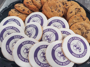 Logo/School/Graduation Cookie Tray (2 Dozen)