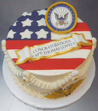 Military Retirement Cake