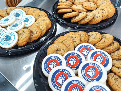 Logo/School/Graduation Cookie Tray (2 Dozen)