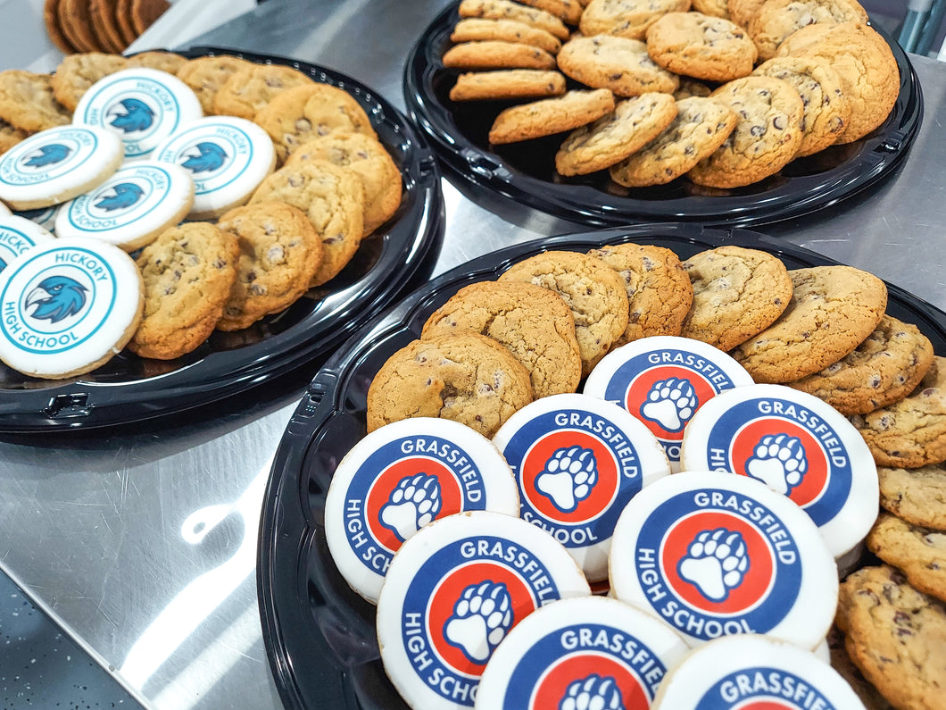 Logo/School/Graduation Cookie Tray (2 Dozen)