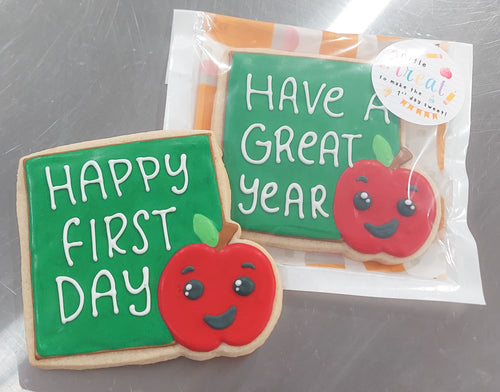Student & Teacher Chalkboard Cookies (LG)
