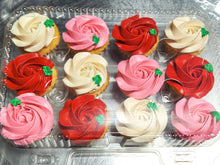 Valentine Mini Cupcakes (1 Dz)