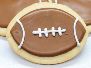 Football Cookies (1 Dozen)