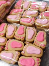 Mini Baby Footprint Cookies (4 dozen)