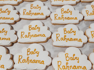Name Cloud Cookies (1 dozen)