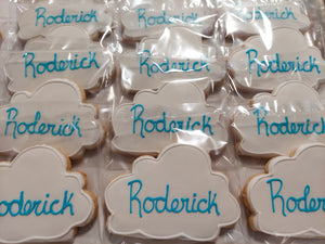 Name Cloud Cookies (1 dozen)