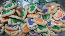 Mini Baby Footprint Cookies (4 dozen)
