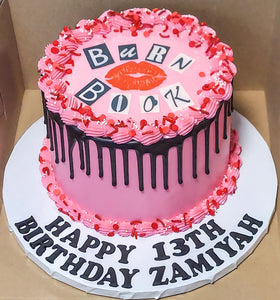 Burn Book Cake