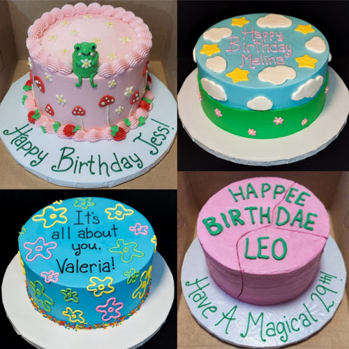 Buttercream Cakes - Customizable!