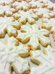 Snowflake Cookies (1 Dozen)