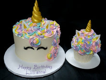 Unicorn Cupcake Smash Cake