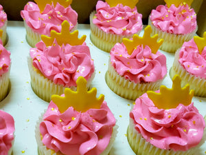 Princess/Prince Crown Cupcakes