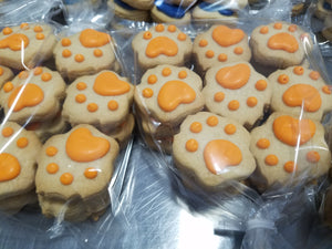 Mini Paw Print Cookies (4 Dz)