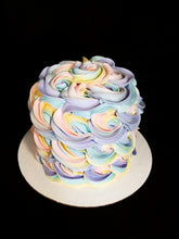 Rainbow Rosette Smash Cake