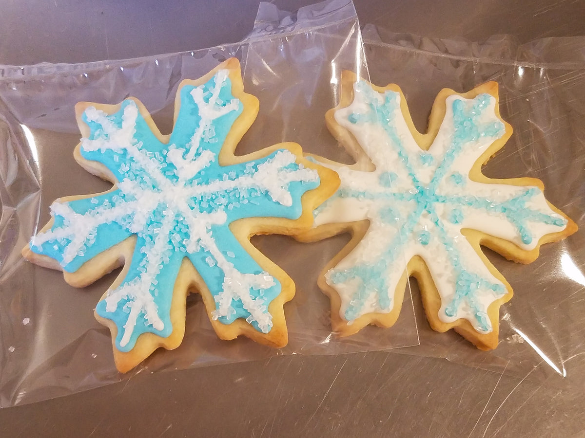 Snowflake Cookies (1 Dozen) – Storybook Bakery