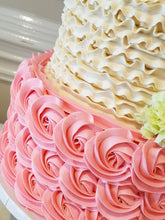 Ruffles & Rosettes Cake (2-tier)