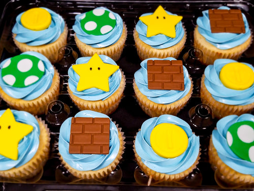Super Game Cupcakes (1 Dozen)