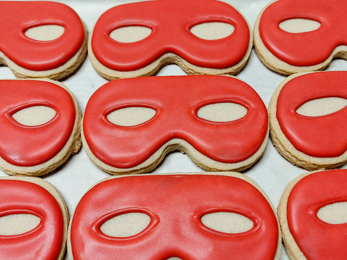 Superhero Mask Cookies (1 Dozen)