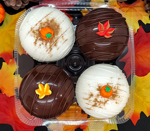 Hot Cocoa Bombs - Fall Pumpkin (4 Pack)