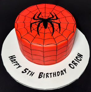 Spider Superhero Cake