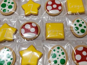 Video Game Themed Cookies (1 Dozen)