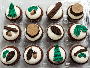 Woodland Cupcakes (1 Dozen)