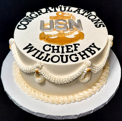 Navy Chief Cake