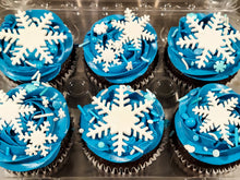 Snowflake Cupcakes (1 Dozen)