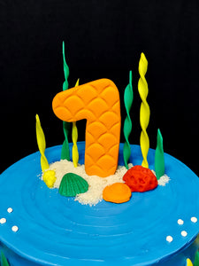 Shark Baby Themed Cake