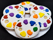 Art Palette Cookies (1 Dozen)