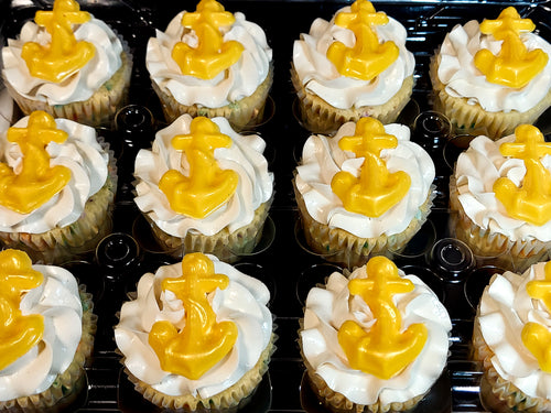 Anchor Cupcakes (1 Dozen)
