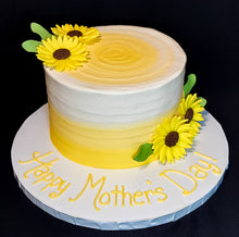 Sunflower Ombre Cake