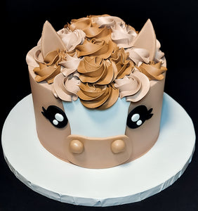 Animal Face Cake