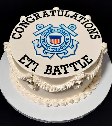 Military Logo Cake