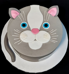 Animal Face Cake