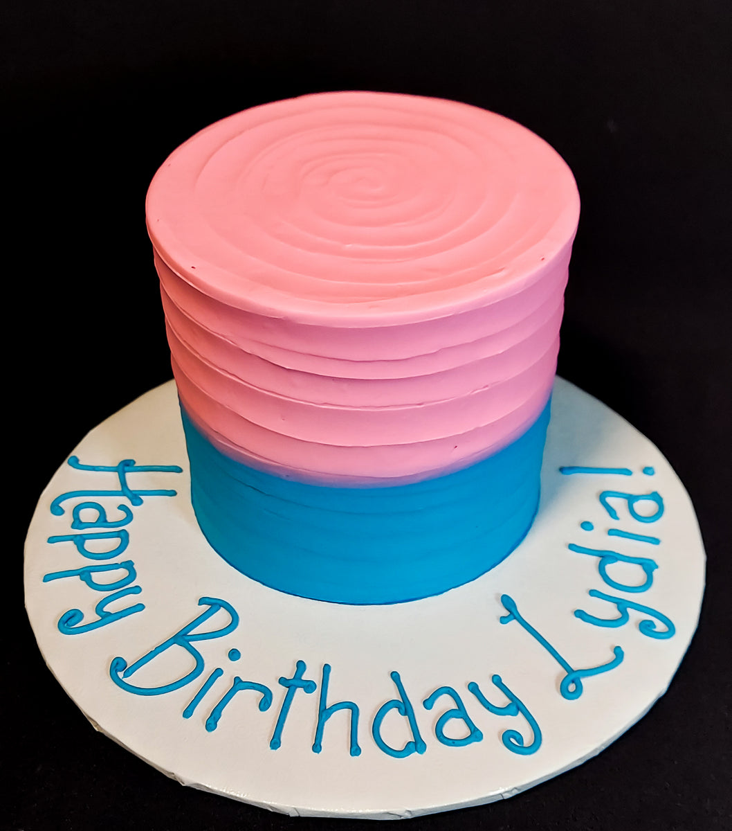 Ombre Smash Cake – Storybook Bakery